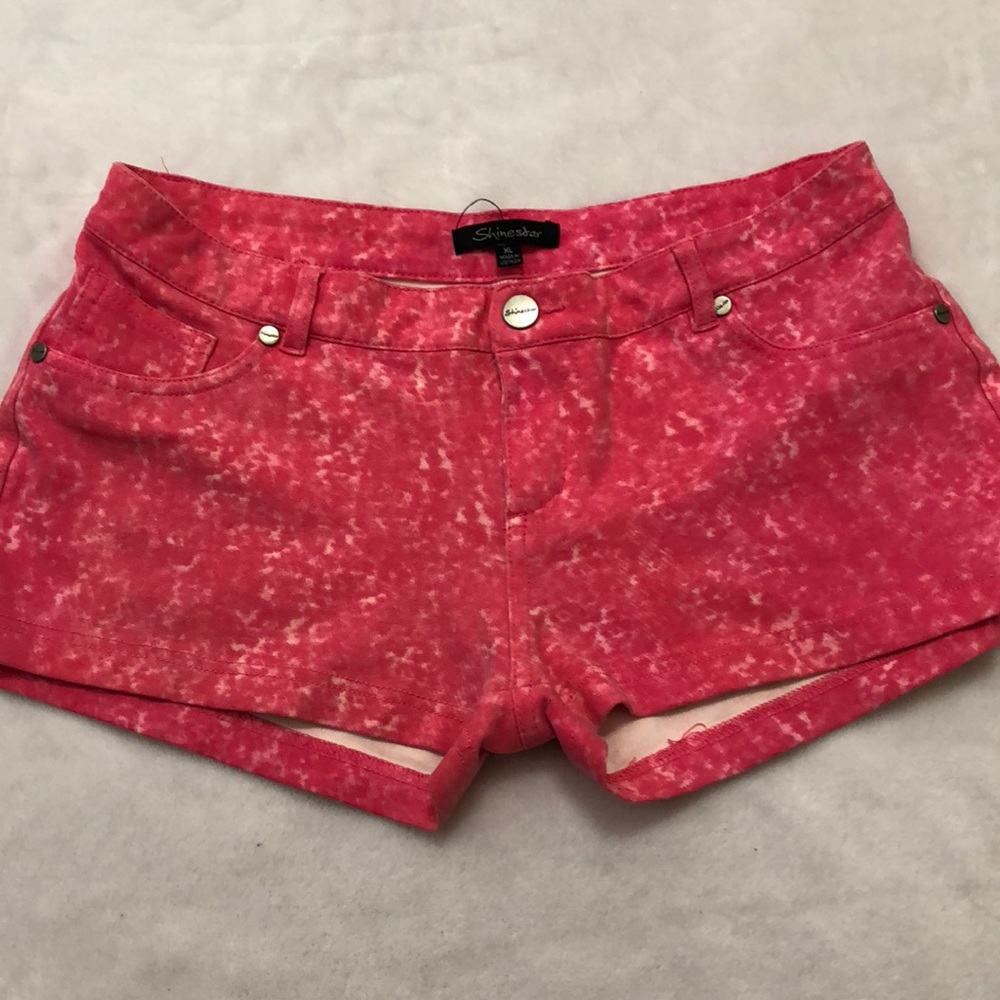 Shasa XL Girly Pink & White Shorts